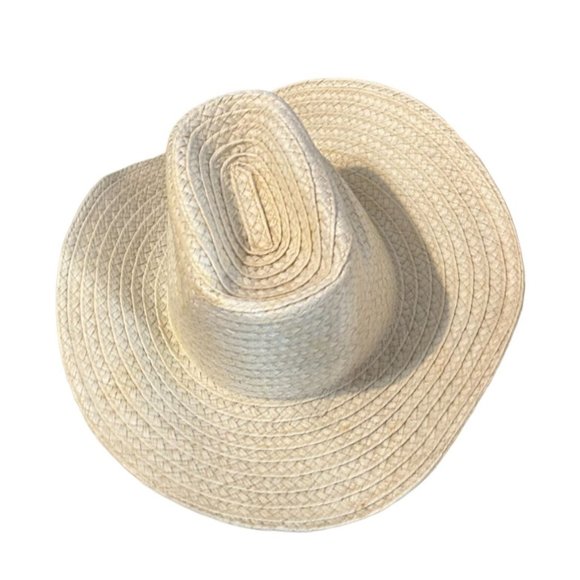 Accessories - (5 for $25) Women's Western Style Straw Hat U Shape Size 17